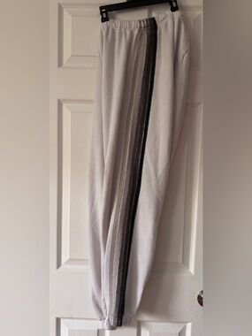 White Aviator Nation Sweatpants